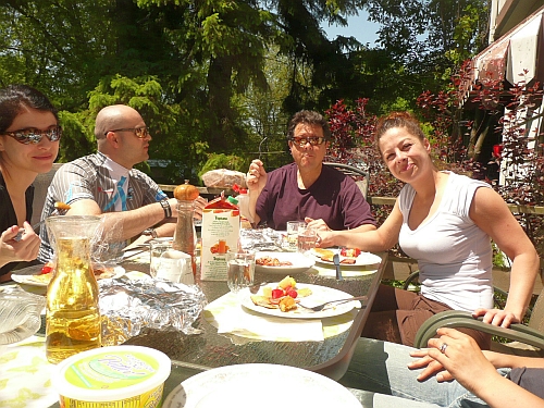 Birthday Brunch in the Backyard