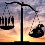 Social inequality. Social inequality between the rich and ordinary people