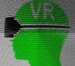 virtual reality is presented in the form of binary code