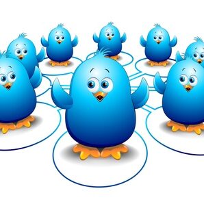 Pulcini Uccelli Blu Social Network-Blue Birds Social Media